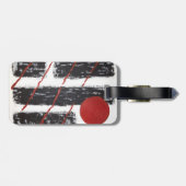抽象芸術 ラゲッジタグ (裏面横)