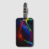 抽象芸術 ラゲッジタグ (正面縦)