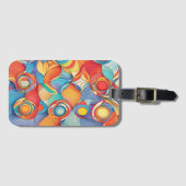 抽象芸術 ラゲッジタグ (正面横)