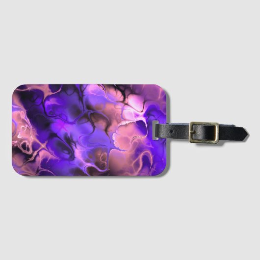抽象芸術 ラゲッジタグ (正面横)