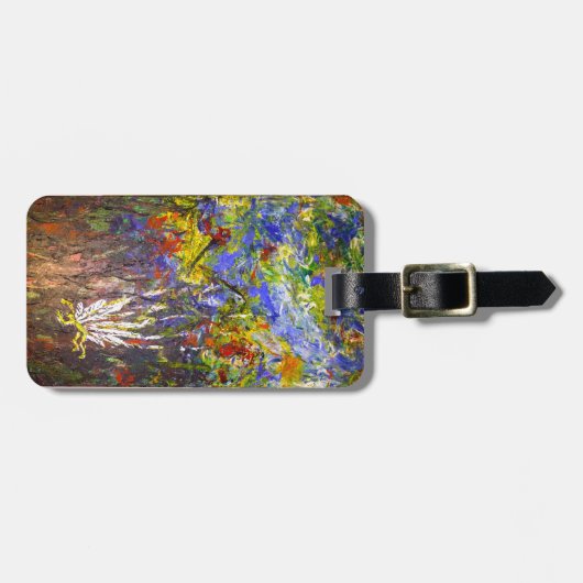 抽象芸術 ラゲッジタグ (正面横)