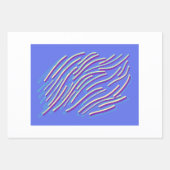 抽象芸術 ラッピングペーパーシート (正面3)