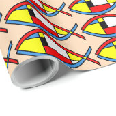 抽象芸術 ラッピングペーパー (ロールコーナー)