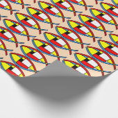 抽象芸術 ラッピングペーパー (角)