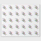 抽象芸術 ラッピングペーパー (フラット)