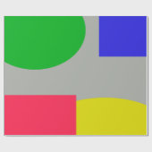 抽象芸術 ラッピングペーパー (フラット)