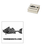 抽象芸術 ラバースタンプ (押印)