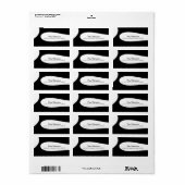 抽象芸術 ラベル (フルシート)