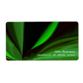 抽象芸術 ラベル (正面)