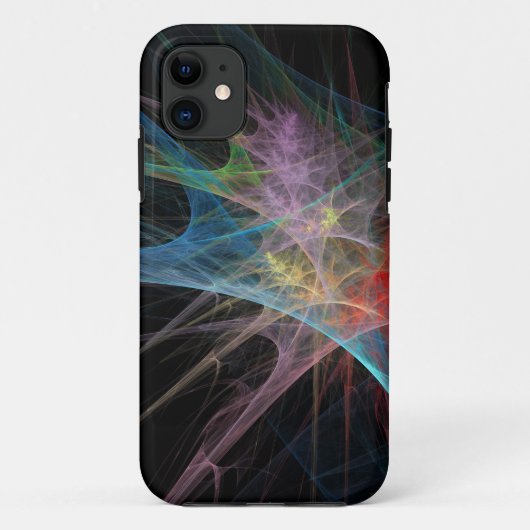 抽象芸術 レインボー アイス Case-Mate iPhoneケース (裏面)