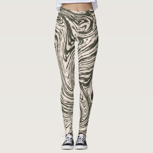 抽象芸術 レギンス (正面)