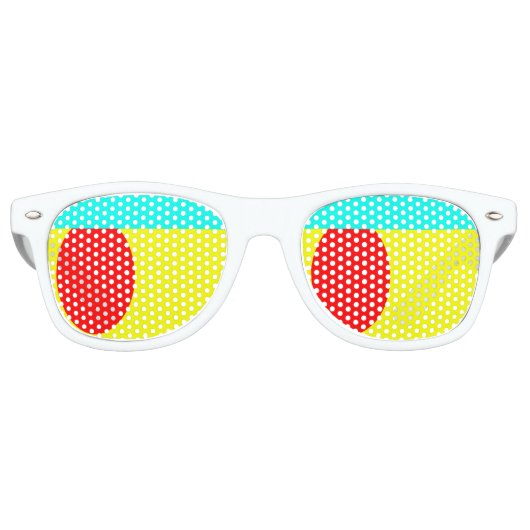 抽象芸術 レトロサングラス (正面)