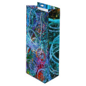 抽象芸術 ワインギフトバッグ (正面アングル)