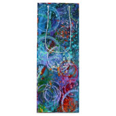 抽象芸術 ワインギフトバッグ (正面)