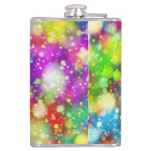 抽象芸術《写真》ぼけ味デザイン フラスク (裏面)