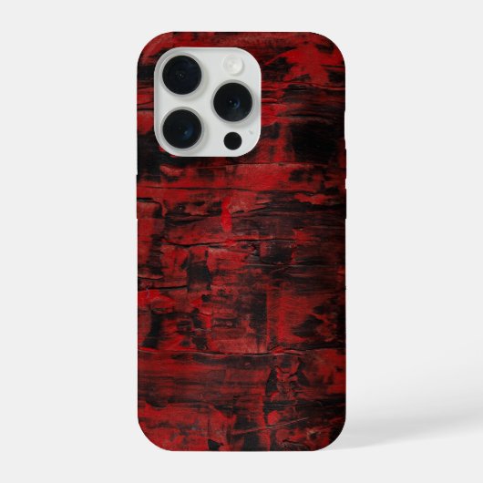 抽象芸術:切断されたコード iPhoneケース (裏面)