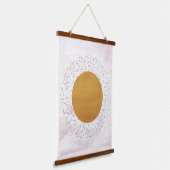 抽象芸術 吊り下げ型タペストリー (傾斜あり)