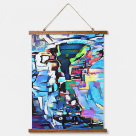 抽象芸術 吊り下げ型タペストリー