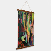 抽象芸術 吊り下げ型タペストリー (傾斜あり)