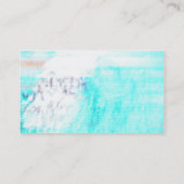 抽象芸術 名刺 (裏面)