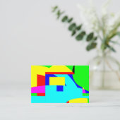 抽象芸術 名刺 (スタンド正面)