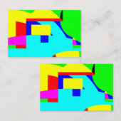 抽象芸術 名刺 (正面/裏面)