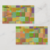 抽象芸術 名刺 (正面/裏面)