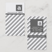 抽象芸術 名刺 (正面/裏面)