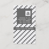 抽象芸術 名刺 (裏面)