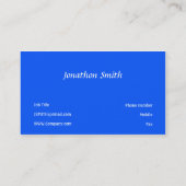 抽象芸術 名刺 (裏面)