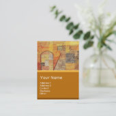 抽象芸術 名刺 (スタンド正面)