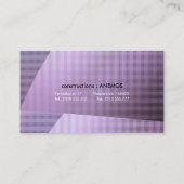 抽象芸術 名刺 (裏面)