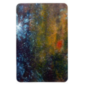 抽象芸術、夜の海。 マグネット (縦)