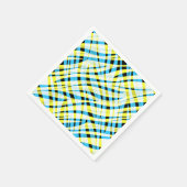 抽象芸術、幾何学的 スタンダードカクテルナプキン (角)