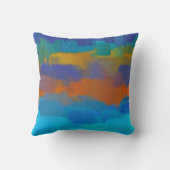 抽象芸術 |抽象芸術絵画の13 クッション (裏面)