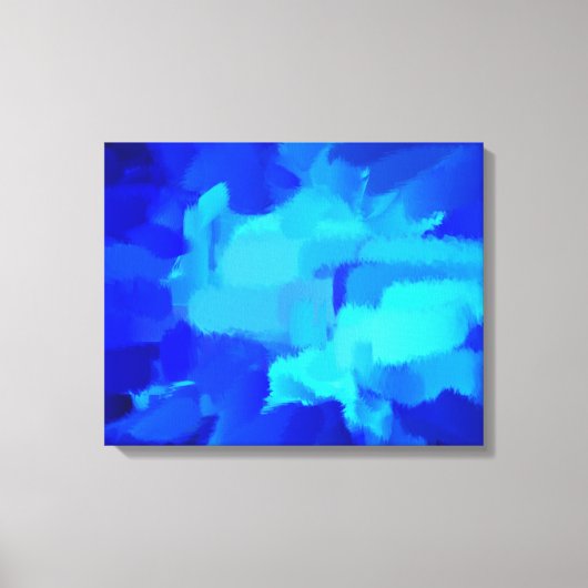 抽象芸術 |抽象芸術絵画の6 キャンバスプリント (正面)