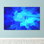 抽象芸術 |抽象芸術絵画の6 キャンバスプリント (インサイチュ (ウッドフロア))