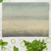 抽象芸術（曇り空） キッチンタオル (折り畳み)