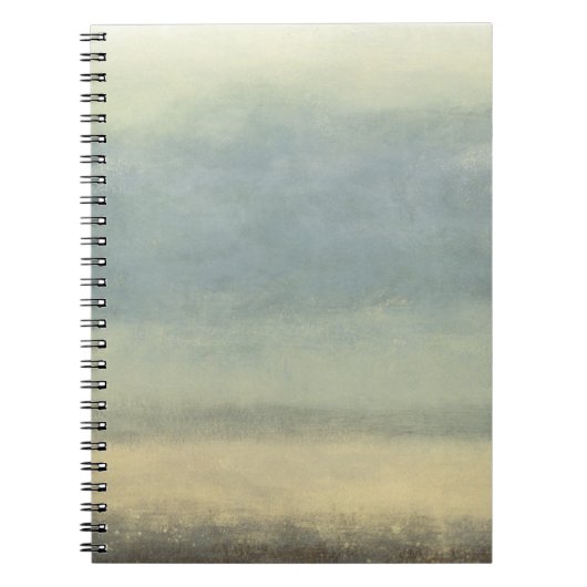 抽象芸術（曇り空） ノートブック (正面)