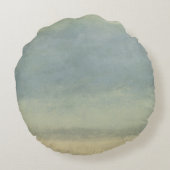 抽象芸術（曇り空） ラウンドクッション (裏面)