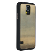 抽象芸術（曇り空） CarvedメープルGalaxy S5スリムケース (右)