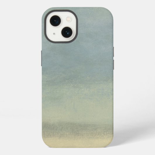 抽象芸術(曇り空) iPhoneケース (裏面)