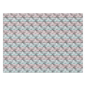 抽象芸術、木 テーブルクロス (正面(横))