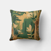 抽象芸術:植物園 クッション (裏面)