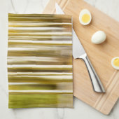 抽象芸術《植物》アスペン キッチンタオル (四つ折り)