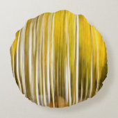 抽象芸術《植物》アスペン ラウンドクッション (裏面)