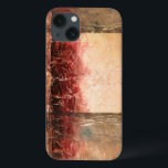 抽象芸術（横） iPhone 13ケース<br><div class="desc">イーサン・ハー絵を描パーが抽象芸術素晴らしの赤い風景を。長方形の窪みは、ピースの明るい部分を作成します。とても楽天的な作品だ、今日はコピーを頼め！</div>