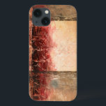 抽象芸術(横) iPhone 13ケース<br><div class="desc">イーサン・ハー絵を描パーが抽象芸術素晴らしの赤い風景を。長方形の窪みは、ピースの明るい部分を作成します。とても楽天的な作品だ、今日はコピーを頼め!</div>