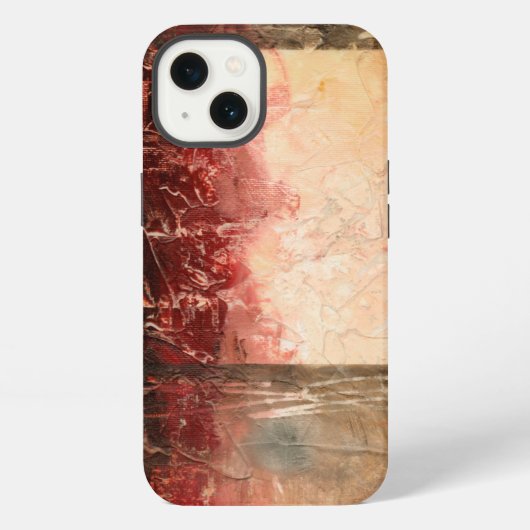 抽象芸術（横） iPhoneケース (裏面)