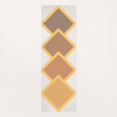 抽象芸術，正方形ヨガマット ヨガマット (正面)